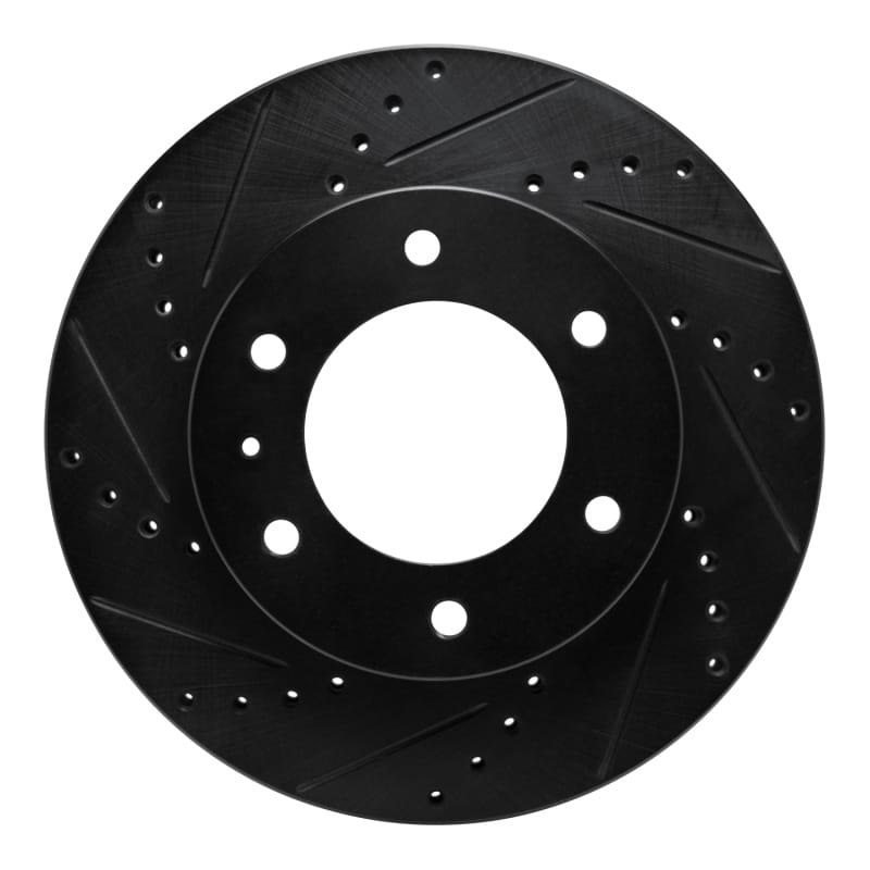 R1 Concepts — R1 13-17 Ford Ranger (Mexico) Front Left Drilled & Slotted Black Brake Rotor
R1 Brake Rotor Drill
