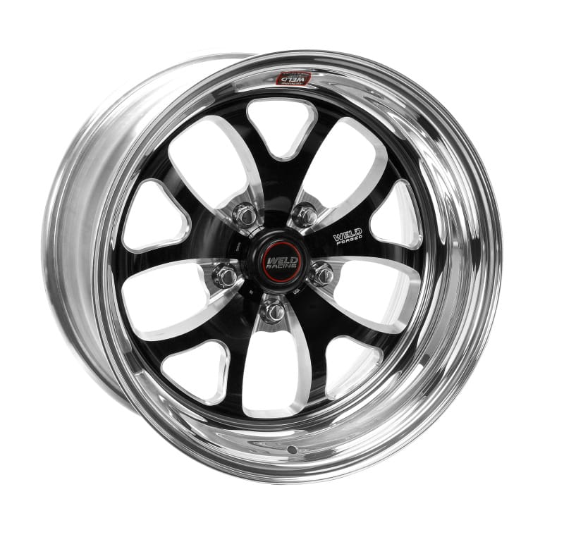 Weld — Weld S76 17x7 / 5x4.75 BP / 5.3in. BS Black Wheel (Medium Pad) - Non-Beadlock
17X7'' S76B