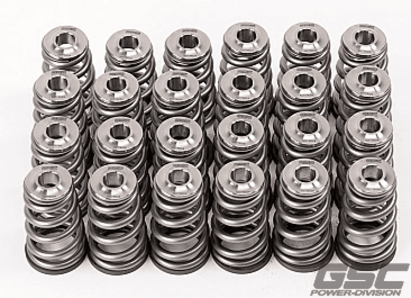 GSC Power Division — GSC P-D Nissan TB48 Ti Retainer Steel Spring Seat Conical Valve Spring Kit
