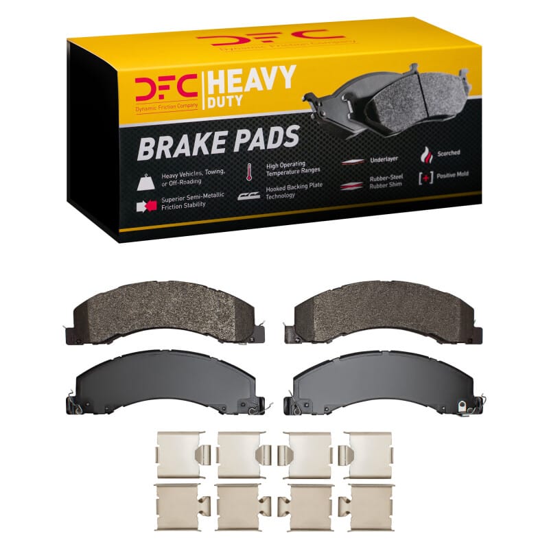 DFC — DFC 08-10 Dodge Ram 4500 Rear/Front Heavy Duty Pads and Hardware Kit
DFC Brake Pad Set