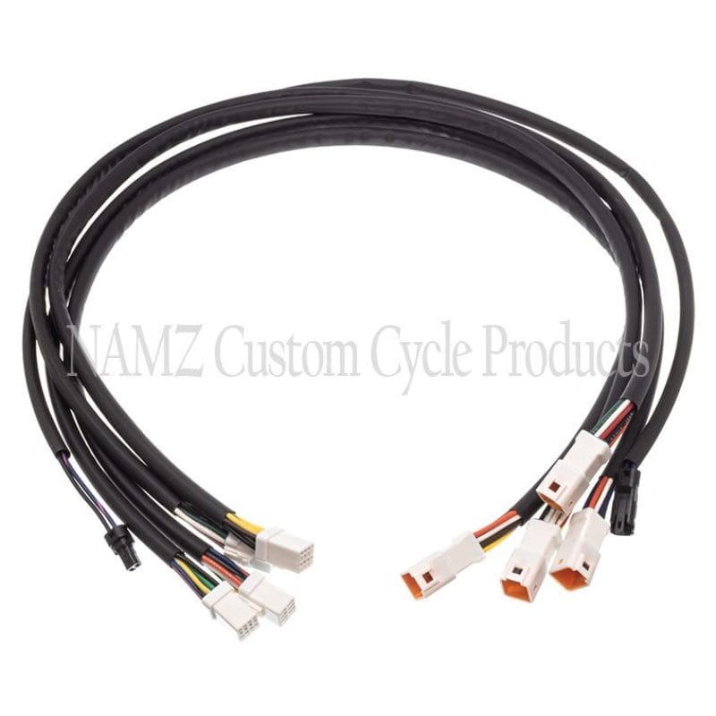 NAMZ — NAMZ 14-17 Indian Chieftain/Roadmaster Plug-N-Play Complete Handlebar Control Xtension Harness 24in.