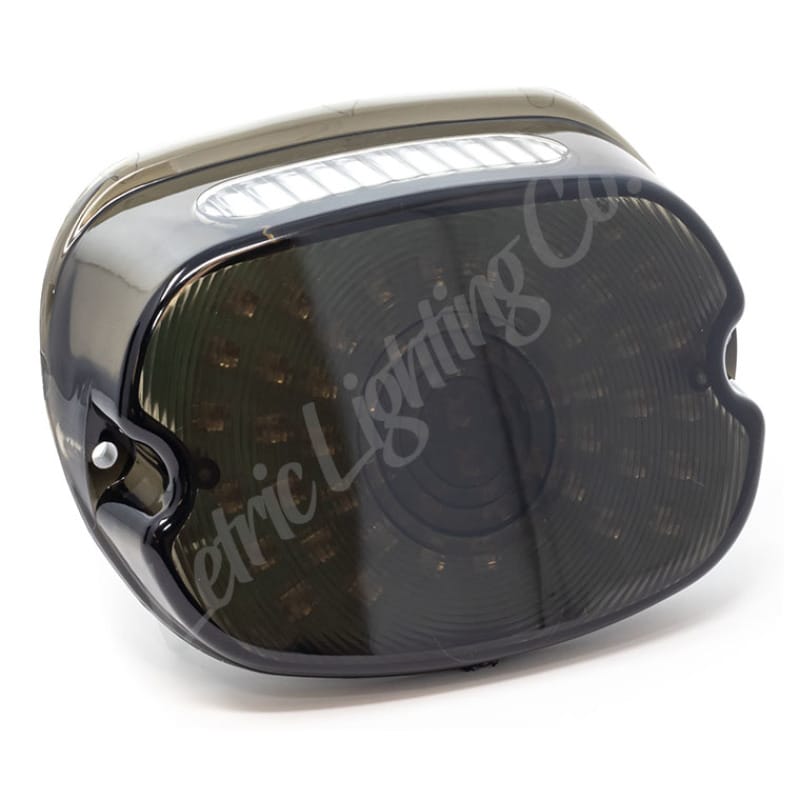 Letric Lighting — Letric Lighting 2022+ Low Rider ST SO-LO Slantback Low-Profile LED Taillight - Smoke Lens