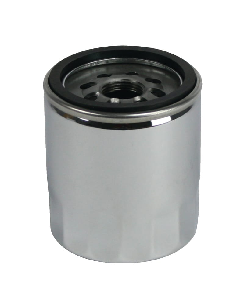 Moroso — Moroso 97-06 Early GM LS 13/16in Thread 3-1/2in Tall Oil Filter - Chrome