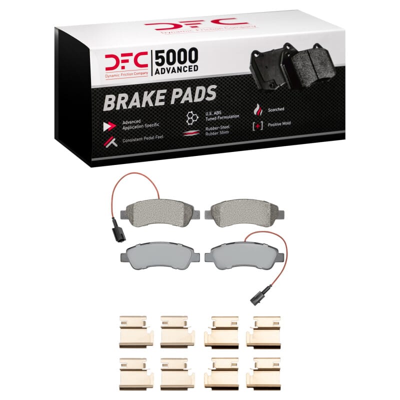 DFC — DFC 14-21 Ram ProMaster 1500 Rear 5000 Advanced Semi Metallic Brake Pads and Hardware Kit
DFC Brake Pad Set
