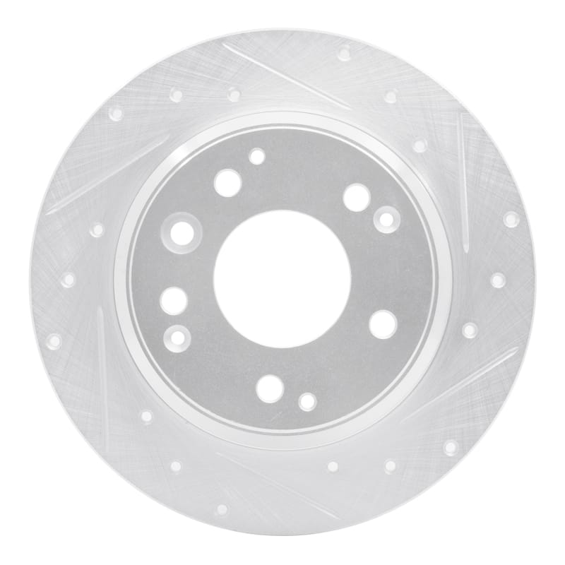 R1 Concepts — R1 91-99 Acura Legend Rear Right Drilled & Slotted Silver Brake Rotor
R1 Brake Rotor Drill