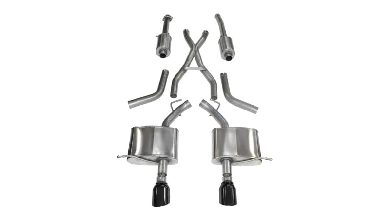 CORSA Performance — Corsa 2011-2024 Dodge Durango 5.7L V8 Black Sport Dual Rear Cat-Back Exhaust
Exhaust