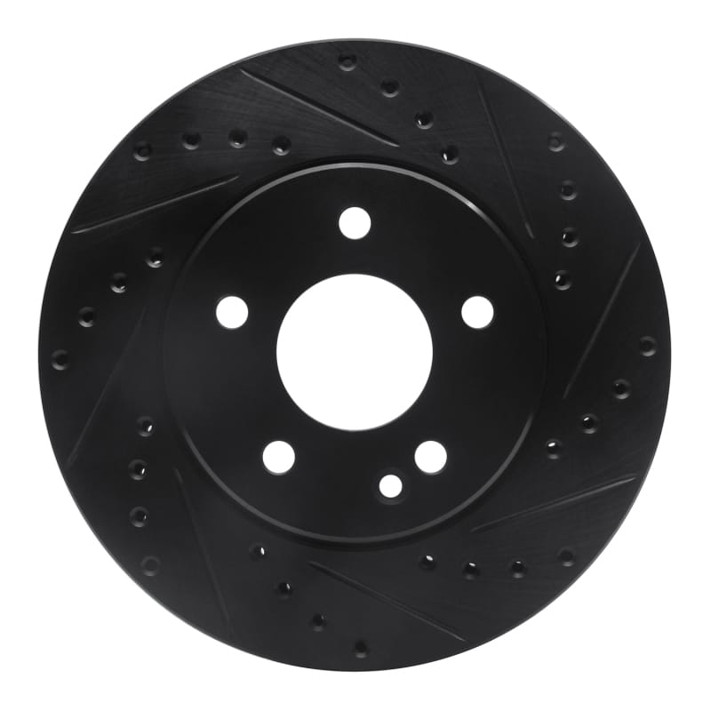 R1 Concepts — R1 94-97 Mercedes-Benz C280 Front Right Drilled & Slotted Black Brake Rotor
R1 Brake Rotor Drill