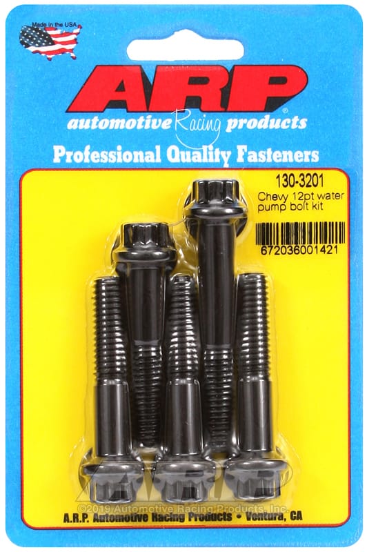 ARP — ARP Chevy 12pt Water Pump Bolt Kit
