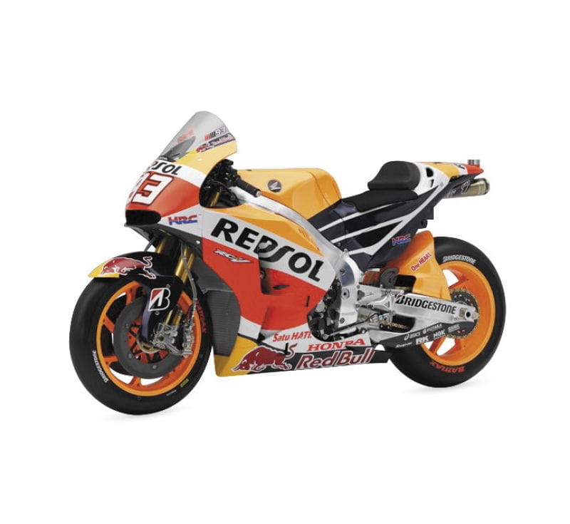 New Ray Toys — New Ray Toys Honda Repsol Team RC213V Orange (Marc Marquez)/ Scale 1:12