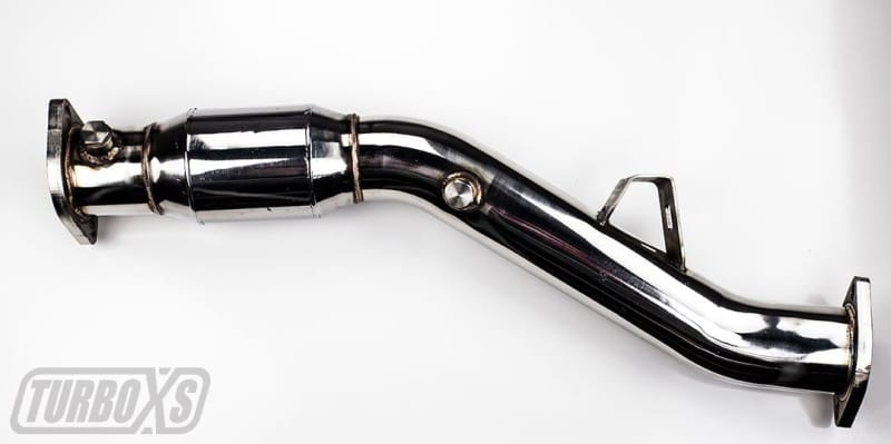 Turbo XS — Turbo XS 02-07 WRX-STi / 04-08 Forester XT High Flow Catalytic Converter Pipe
Exhaust Pipe