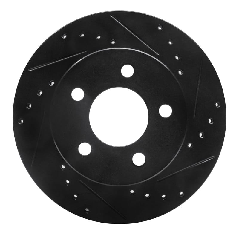 R1 Concepts — R1 90-99 Jeep Cherokee Front Right Drilled & Slotted Black Brake Rotor
R1 Brake Rotor Drill