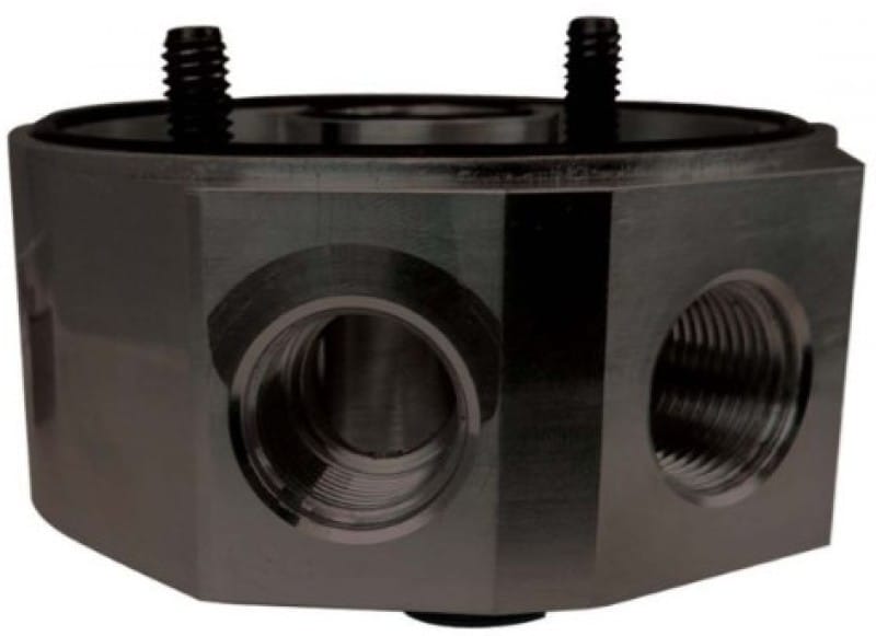 Moroso — Moroso Chevrolet Big Block Gen V/VI Oil Filter Adapter - Oil Cooler