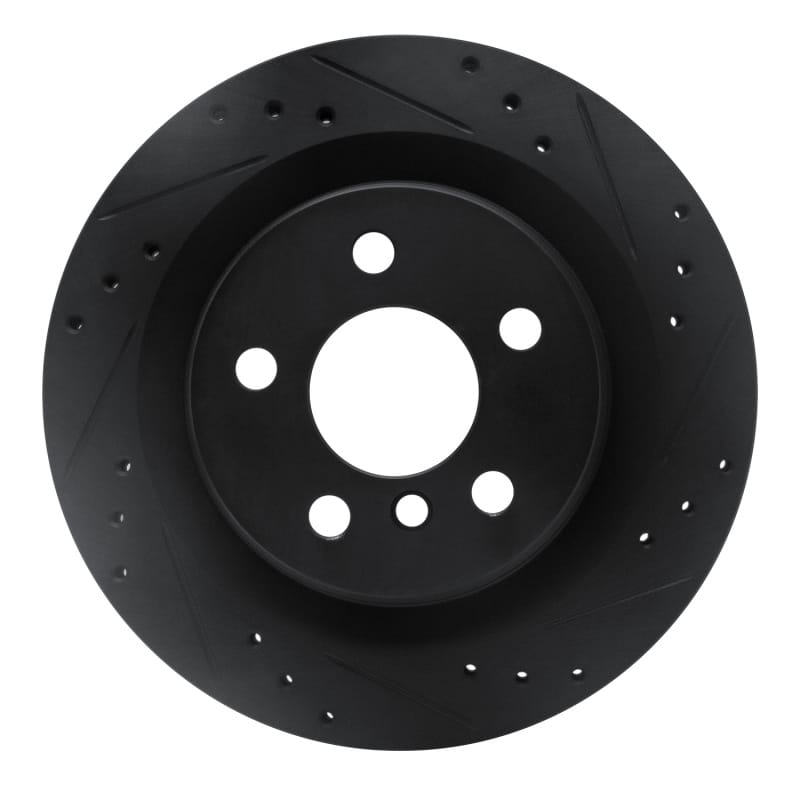 R1 Concepts — R1 16-26 BMW 228I Gran Coupe Rear Right Drilled & Slotted Black Brake Rotor
R1 Brake Rotor Drill
