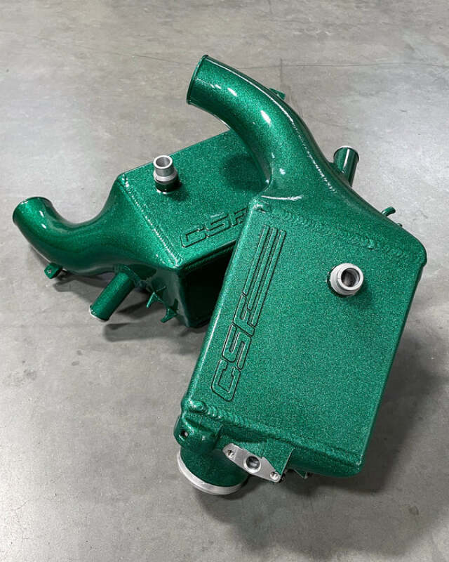 CSF — CSF 2025+ BMW G90 M5 / G99 M5 Touring Charge Air Cooler - Isle of Man Green