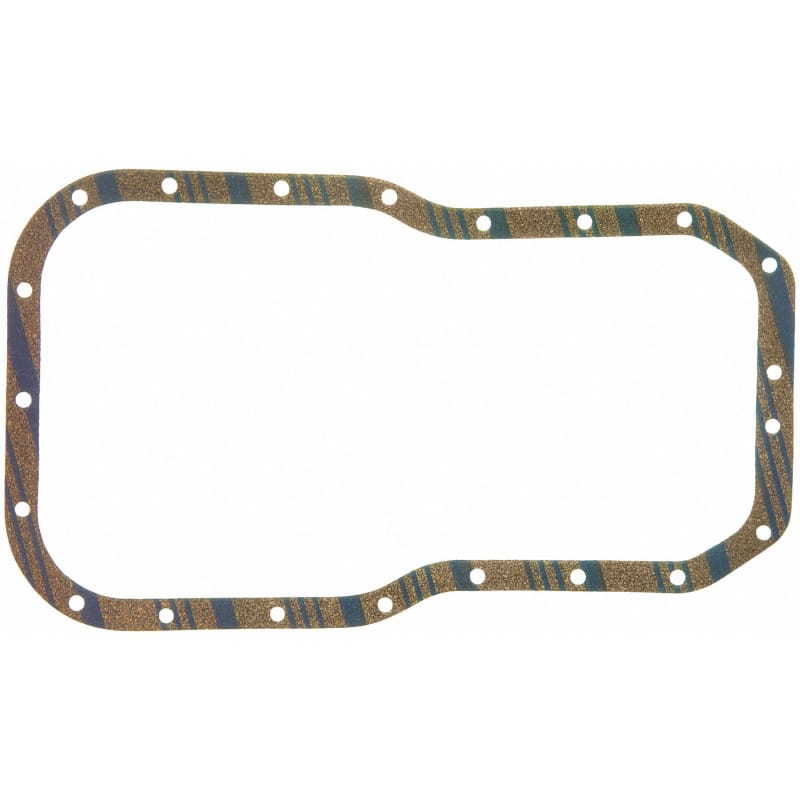 Fel-Pro — Fel-Pro Toyota Camry Engine Oil Pan Gasket Set Blue Stripe cork-rubber
