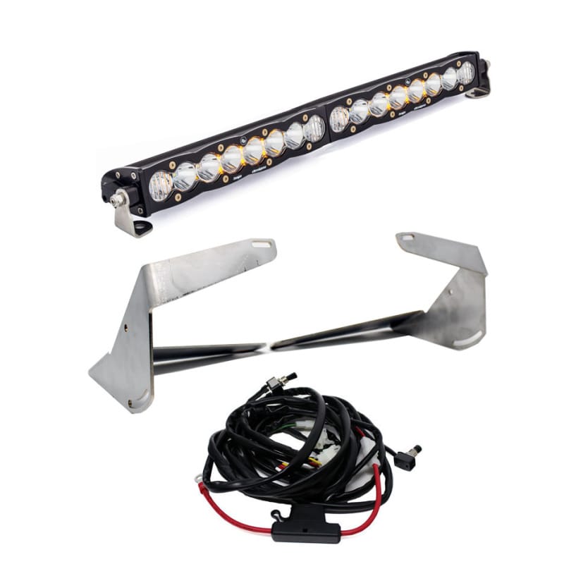 Baja Designs — Baja Designs 2019+ Ram 2500/3500 20 Inch S8 Driving Combo Bumper Kit - Clear