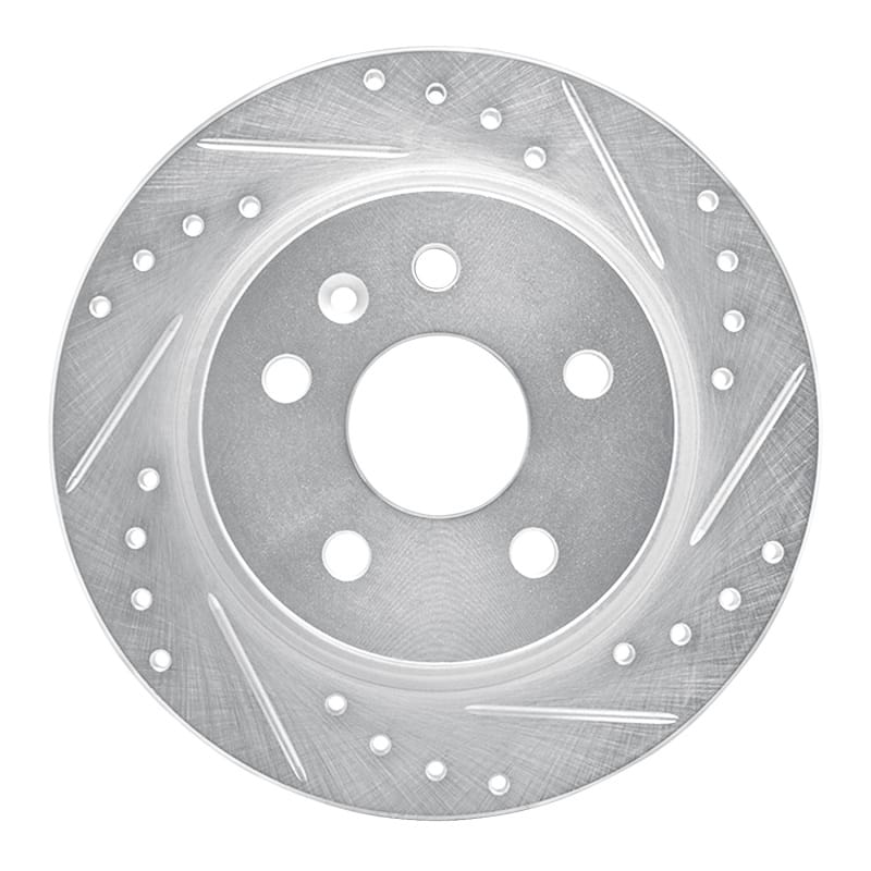 R1 Concepts — R1 11-22 Buick Encore Rear Right Drilled & Slotted Silver Brake Rotor
R1 Brake Rotor Drill