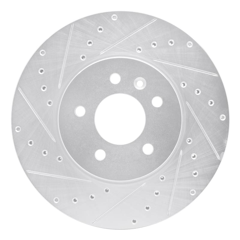 R1 Concepts — R1 13-25 Cadillac ATS Front Left Drilled & Slotted Silver Brake Rotor
R1 Brake Rotor Drill