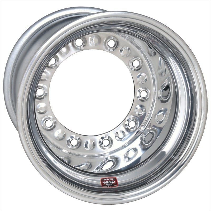 Weld — Weld Wide 5 HS Direct Mount 15x14 / 5x10.25 BP / 5in. BS Polished Assembly - No Beadlock