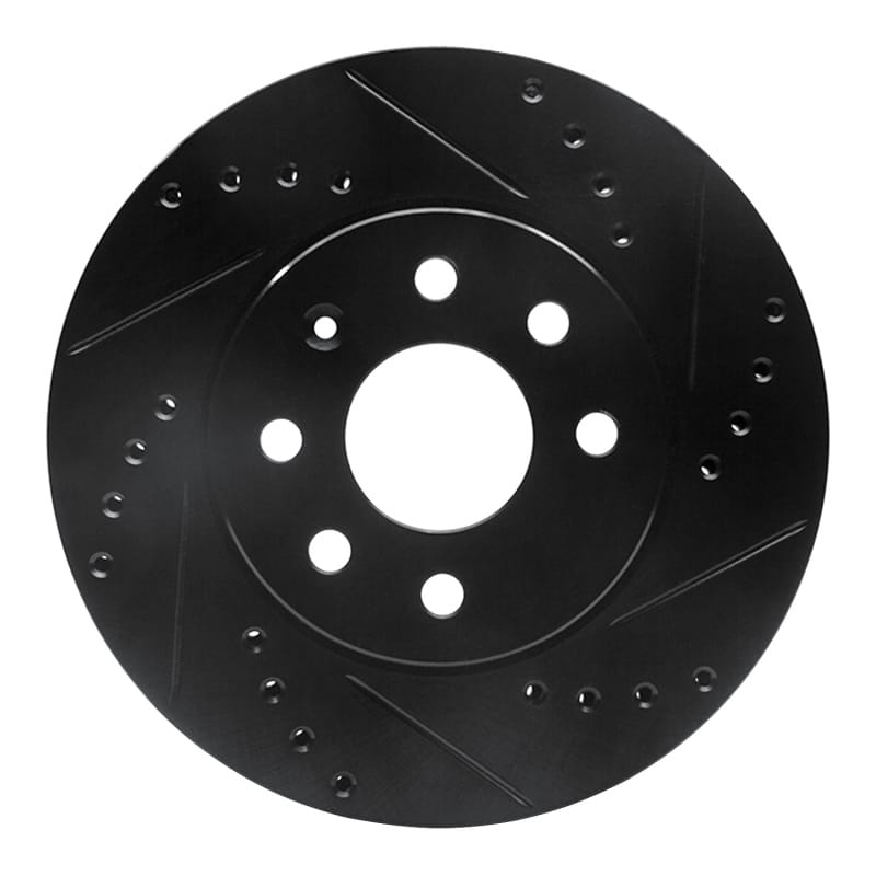 R1 Concepts — R1 00-02 Daewoo Nubira Front Right Drilled & Slotted Black Brake Rotor
R1 Brake Rotor Drill