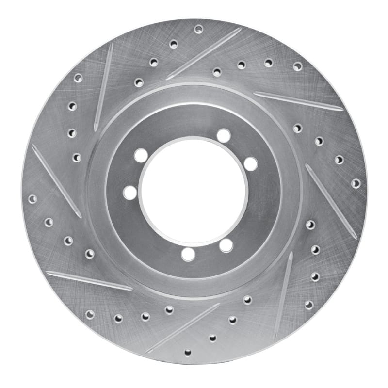 R1 Concepts — R1 96-06 Hummer H1 Front Left Rear Left Drilled & Slotted Silver Brake Rotor
R1 Brake Rotor Drill