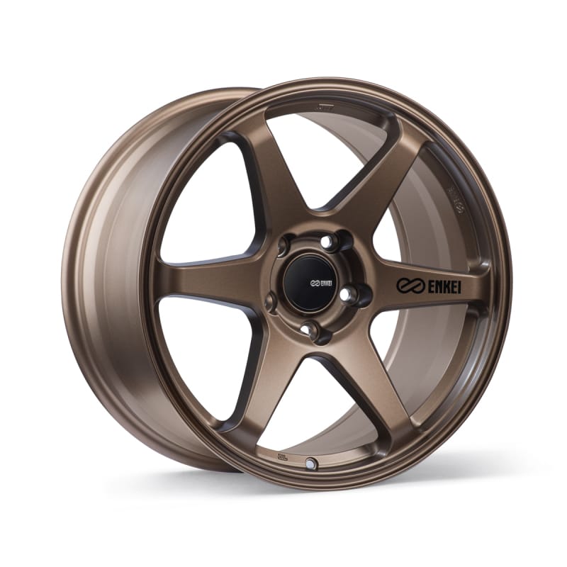Enkei — Enkei T6R 18x9.5 38mm Offset 5x114.3 Bolt Pattern 72.6 Bore Copper Wheel