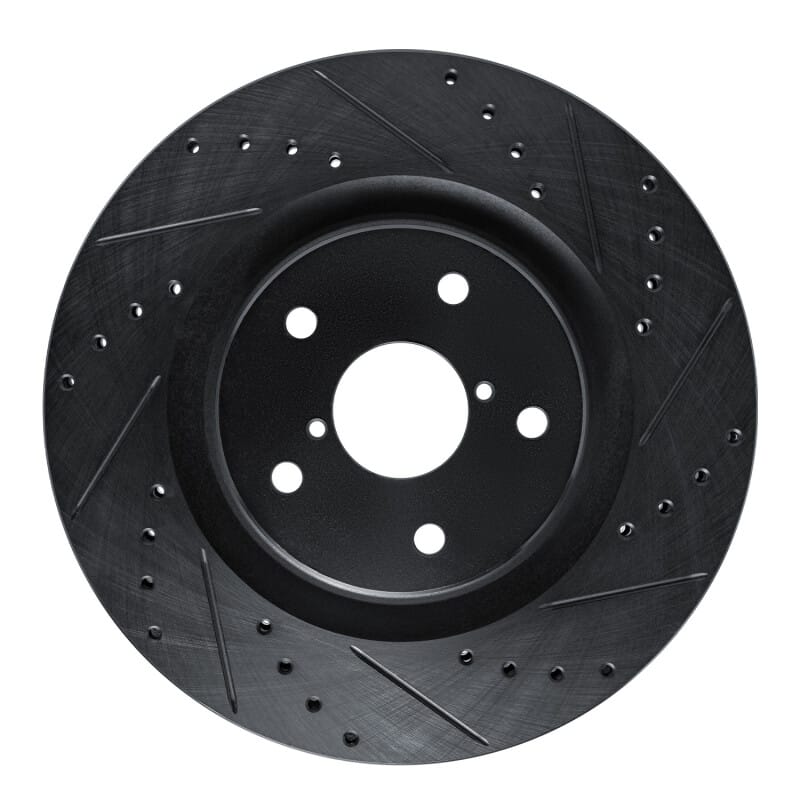 R1 Concepts — R1 20-25 Subaru Crosstrek Front Right Drilled & Slotted Black Brake Rotor
R1 Brake Rotor Drill
