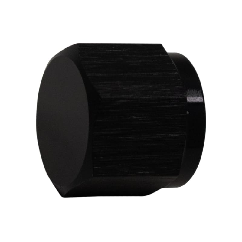 DeatschWerks — DeatschWerks 6AN Female Flare Cap - Anodized Matte Black
Lines & Fittings