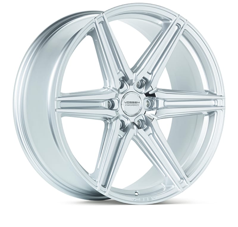 Vossen — Vossen HF6-2 22x9.5 / 6x135 / ET20 / Deep Face / 87.1 - Silver Polished Wheel