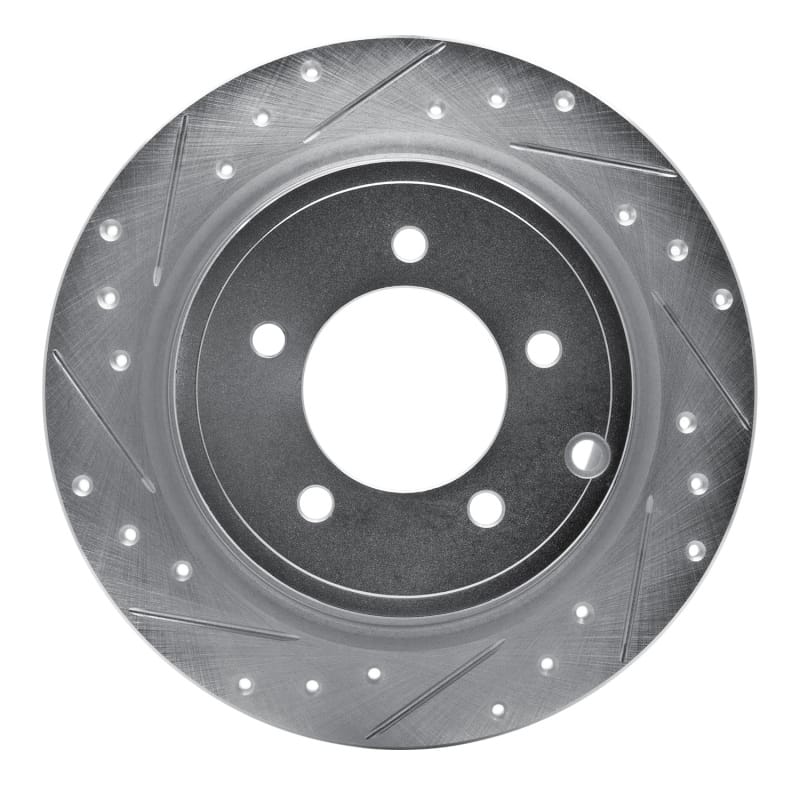 R1 Concepts — R1 07-17 Chrysler 200 Rear Left Drilled & Slotted Silver Brake Rotor
R1 Brake Rotor Drill