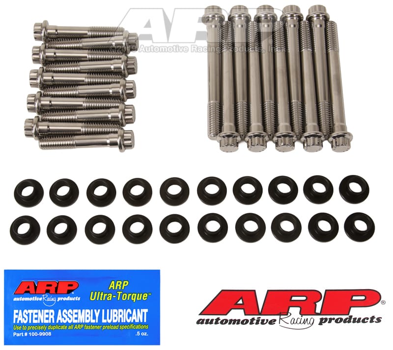 ARP — ARP SB Ford w/ W Heads SS 12pt Head Bolt Kit