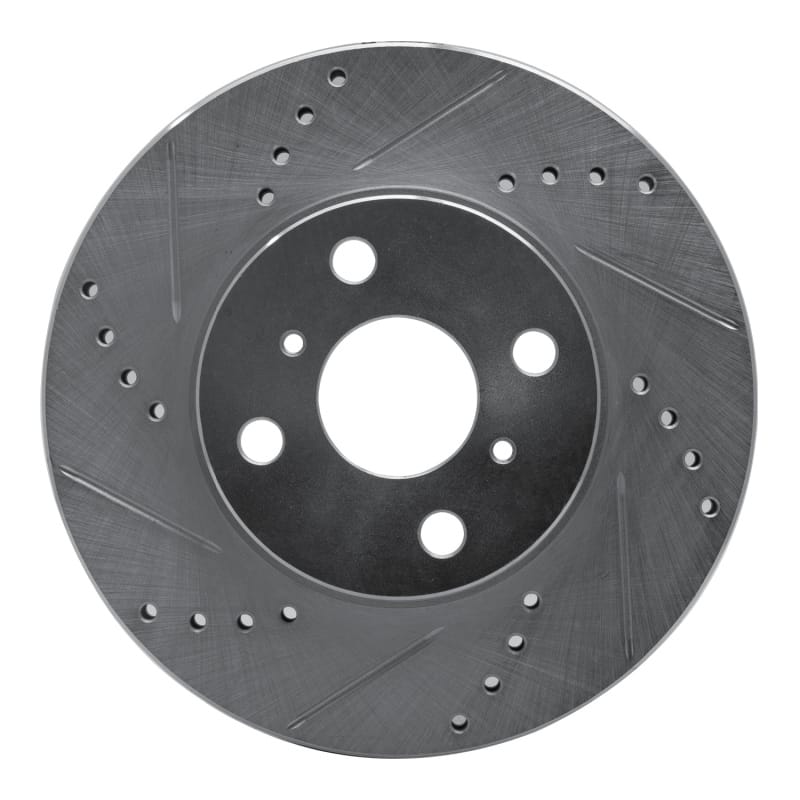 R1 Concepts — R1 04-06 Scion XA Front Left Drilled & Slotted Silver Brake Rotor
R1 Brake Rotor Drill
