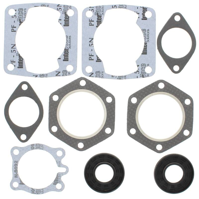 Vertex Pistons — Vertex Gaskets 77-79 Polaris TX/X-TX Complete Gasket Kit w/ Oil Seals
