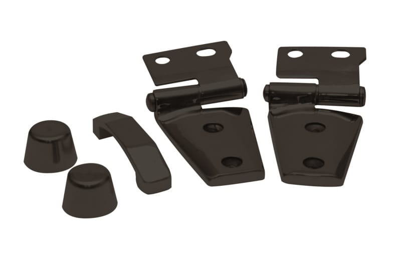 Rampage — Rampage 2007-2018 Jeep Wrangler(JK) Hood Kit - Black
Hood Appearance Set