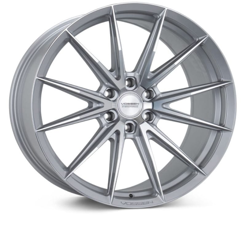 Vossen — Vossen HFX-2 22x10 / 6x139.7 / ET-18 / Super Deep Face / 106.1 - Silver Polished Wheel