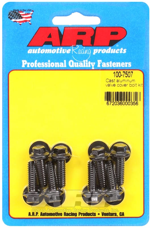 ARP — ARP Cast Aluminum Hex Valve Cover Bolt Kit