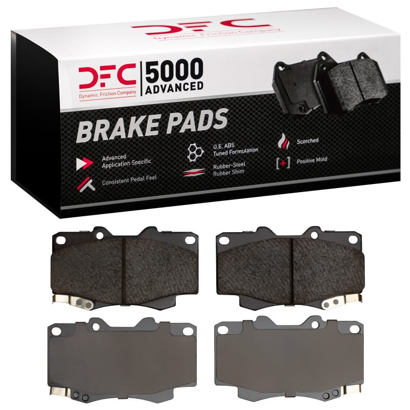 DFC — DFC 95-8 Toyota Tacoma Front 5000 Advanced Ceramic Brake Pads
DFC Brake Pad Set