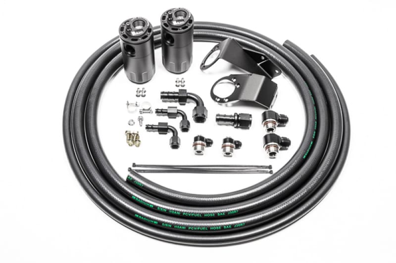 Radium Engineering — Radium Engineering 89-94 Nissan S13 Dual Catch Can Kit - Fluid Lock