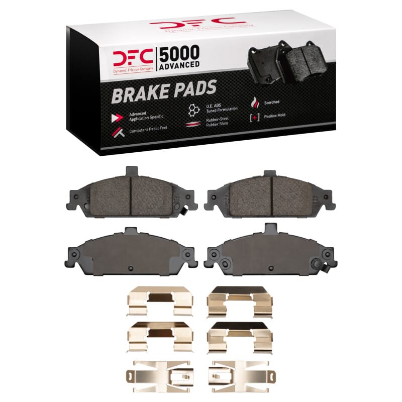 DFC — DFC 97-05 Chevrolet Malibu Front 5000 Advanced Ceramic Brake Pads and Hardware Kit
DFC Brake Pad Set