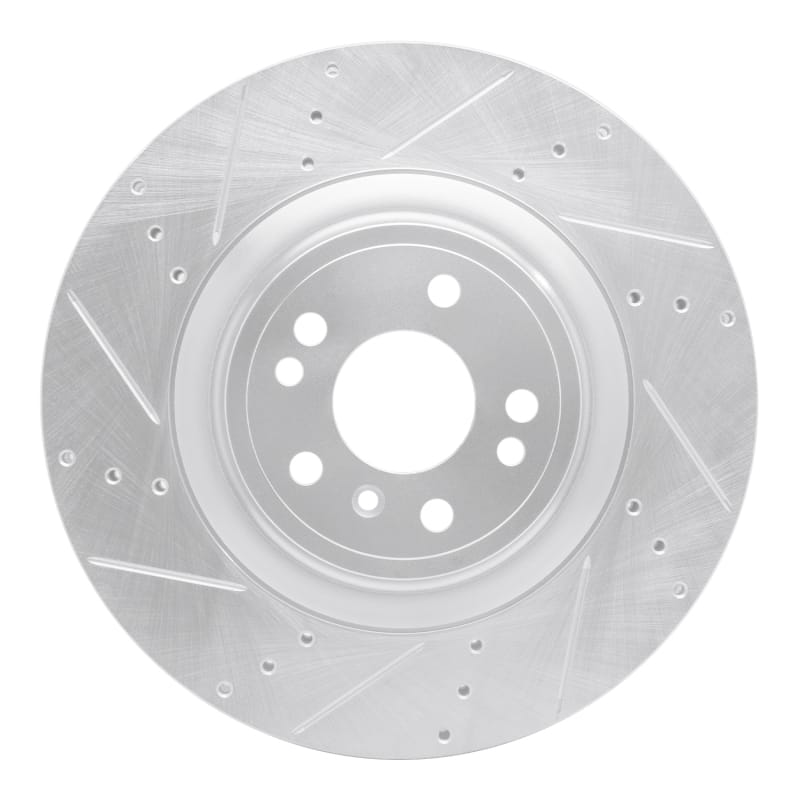 R1 Concepts — R1 12-19 Mercedes-Benz GLE300D Front Left Drilled & Slotted Silver Brake Rotor
R1 Brake Rotor Drill