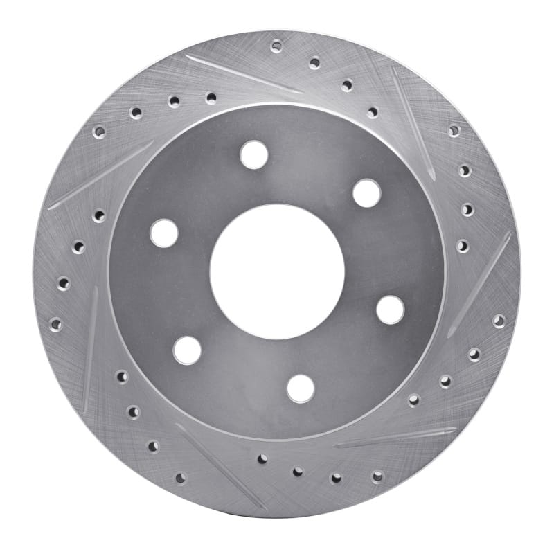 R1 Concepts — R1 88-00 Cadillac Escalade Front Right Drilled & Slotted Silver Brake Rotor
R1 Brake Rotor Drill