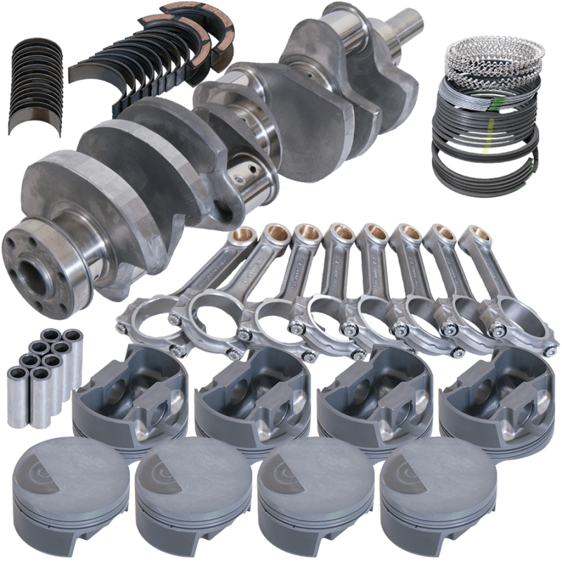 Eagle — Eagle Ford 351C 4.000in Crank 6.000in I-Beam Rods -3.2cc Flat Top 4.030in Pistons Rotating Assembly
Pro Street Assembly