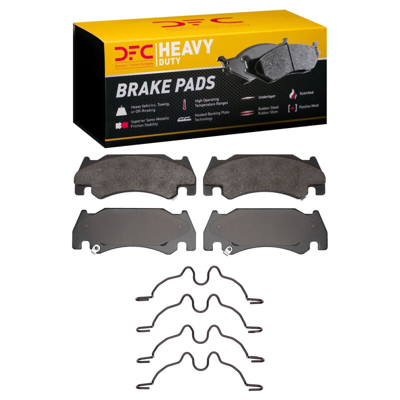 DFC — DFC 05-06 Dodge Ram 1500 Pickup Front Heavy Duty Pads and Hardware Kit
DFC Brake Pad Set