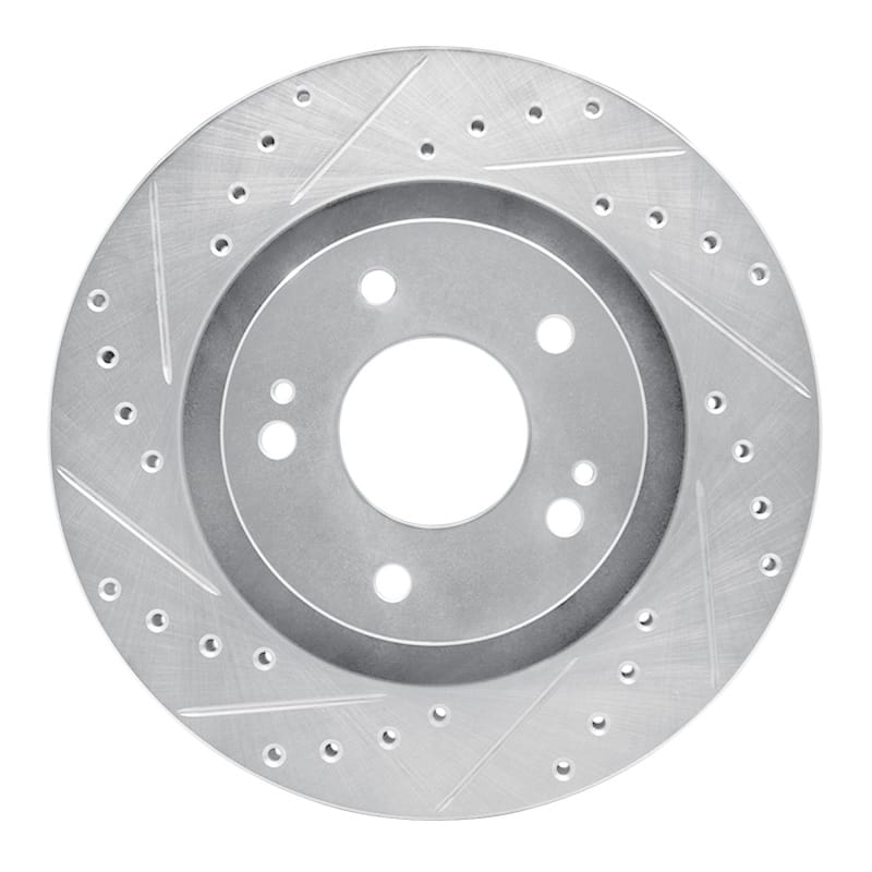 R1 Concepts — R1 05-22 Mitsubishi Outlander Front Left Drilled & Slotted Silver Brake Rotor
R1 Brake Rotor Drill