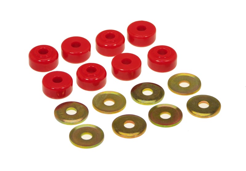 Prothane — Prothane Universal End Link Bushings & Washers - 5/8 x 1 1/8 OD - Red
SWAY BAR BUSHINGS