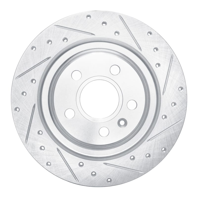 R1 Concepts — R1 19-25 Volvo XC40 Rear Right Drilled & Slotted Silver Brake Rotor
R1 Brake Rotor Drill