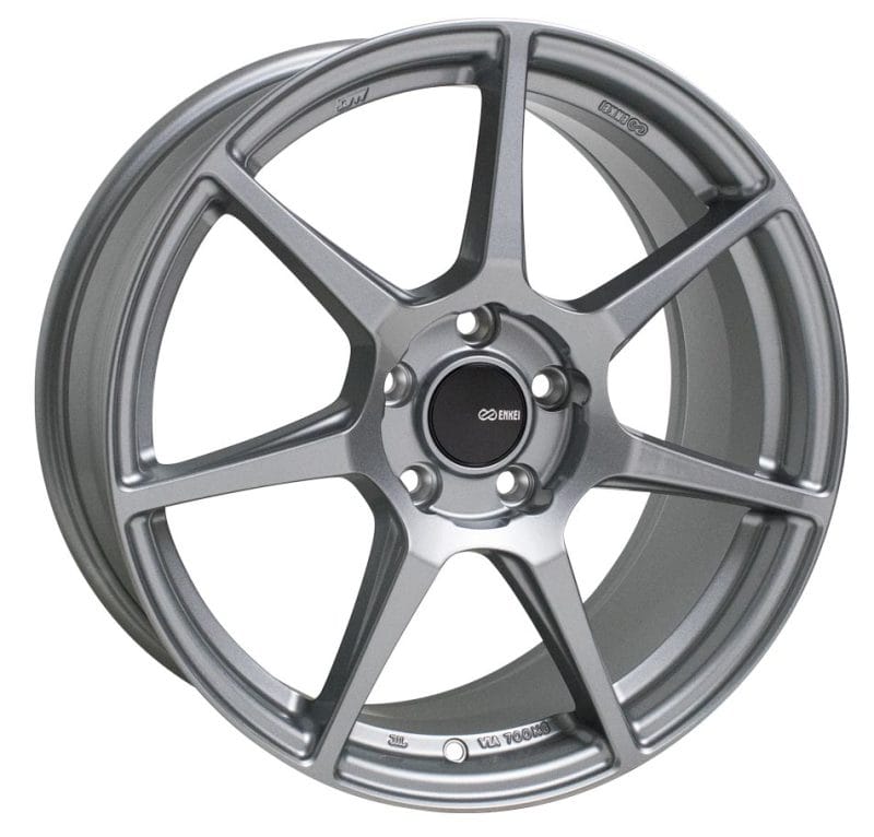 Enkei — Enkei TFR 18x8.5 5x114.3 45mm Offset 72.6 Bore Diameter Storm Gray Wheel