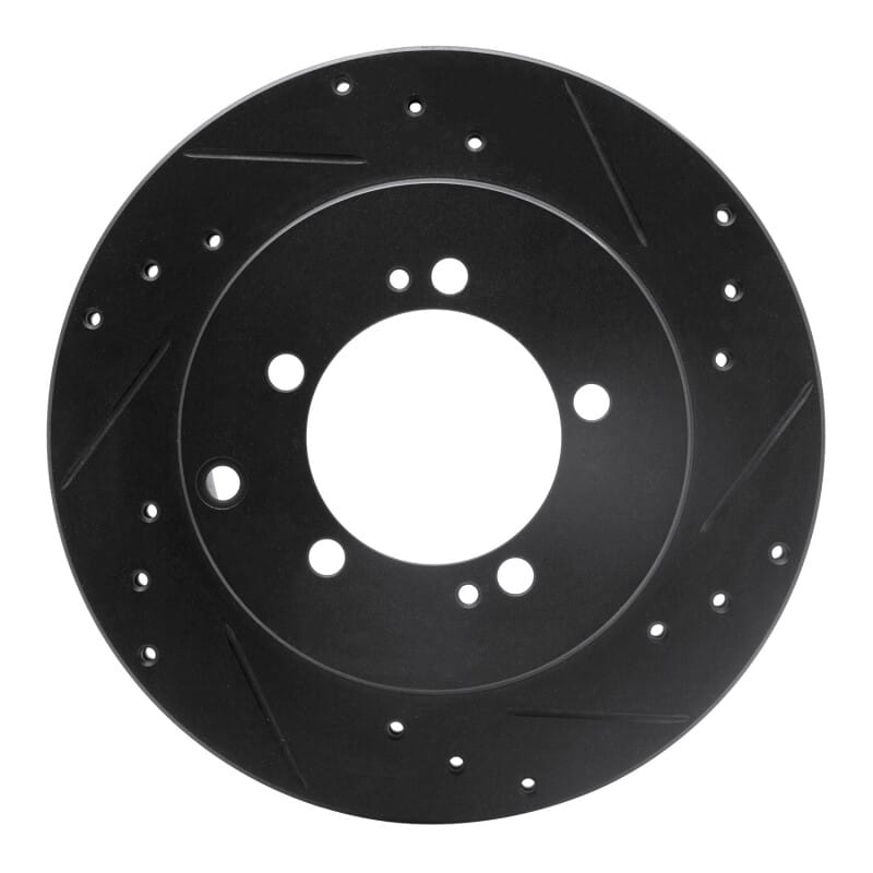 R1 Concepts — R1 91-93 Dodge STEALTH Rear Right Drilled & Slotted Black Brake Rotor
R1 Brake Rotor Drill