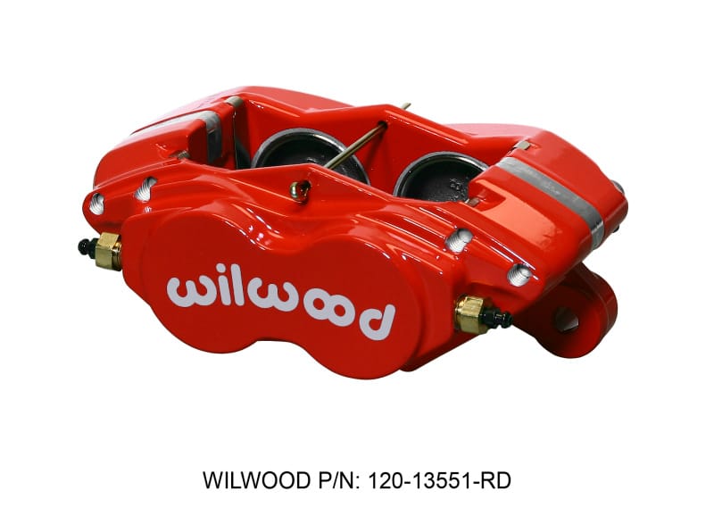 Wilwood — Wilwood Caliper-Forged Dynalite-M-Red 1.75in Pistons 1.00in Disc
BRAKE CALIPER