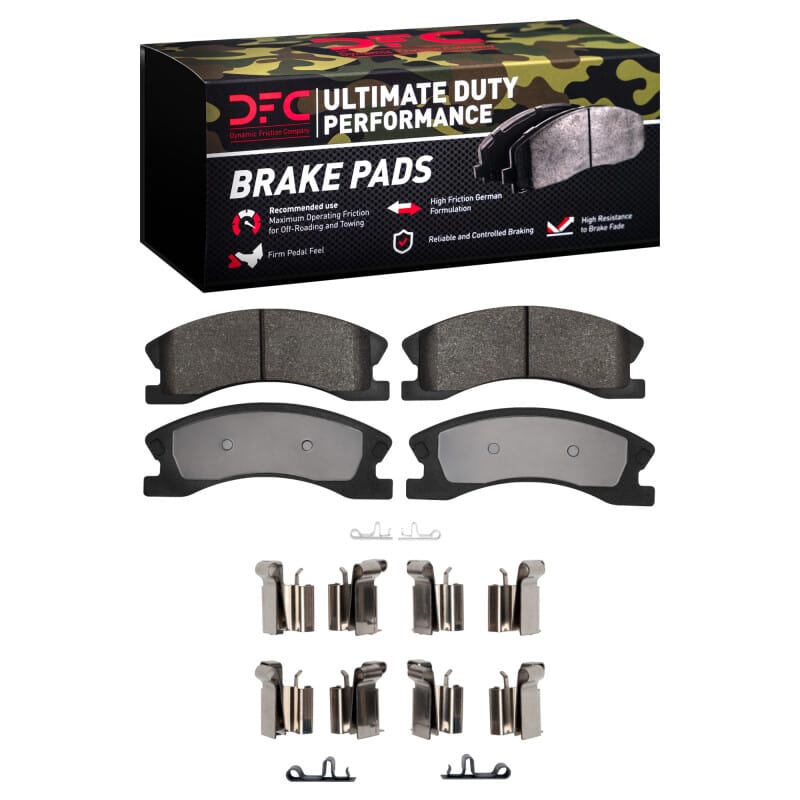 DFC — DFC 99-04 Jeep Grand Cherokee Front Ultimate Duty Performance Brake Pads and Hardware Kit
DFC Brake Pad Set